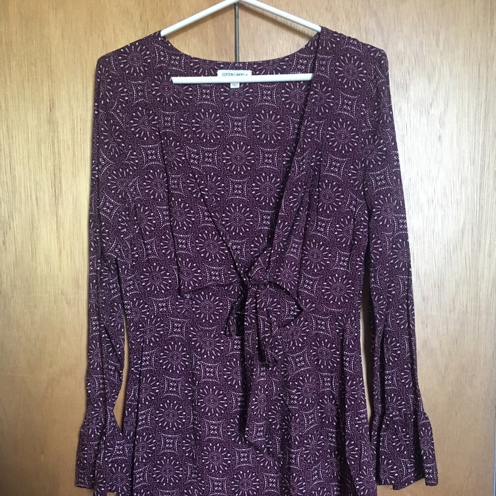 Fun cute purple dress